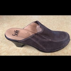 Sofft Women’s Clogs Brown leather SZ 6M